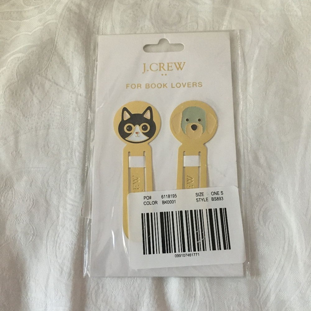 Jcrew Factory set of two bookmarks